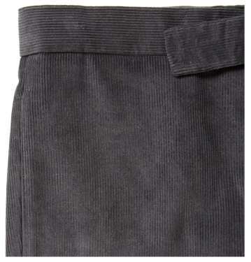 Gray Corduroy Trouser