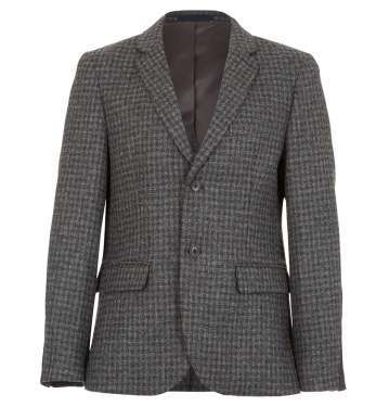 Charcoal Check Blazer