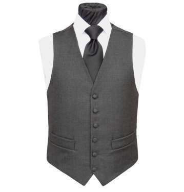 Charcoal Grey Waistcoat