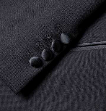 Navy Berkeley 3 Piece Wool Tuxedo