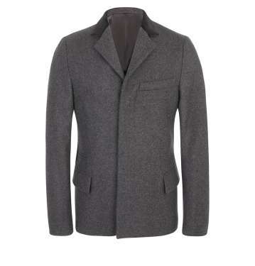 Velvet Collar Overcoat