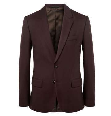 Slim-Fit Wool-Blend Suit