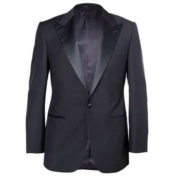 Navy Berkeley 3 Piece Wool Tuxedo