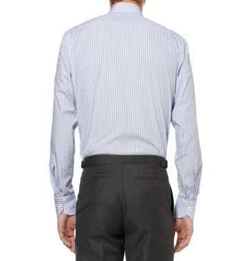 Blue Stripe Cotton Shirt