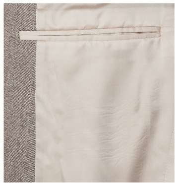 Hyde Herringbone Wool Suit
