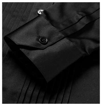 Bib-Front Silk & Cotton-Blend Dress Shirt