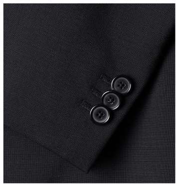 Navy Slim-Fit Wool-Blend Suit