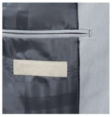 Blue Cotton and Linen-Blend Jacket