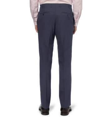 Navy Wool Travel Suit