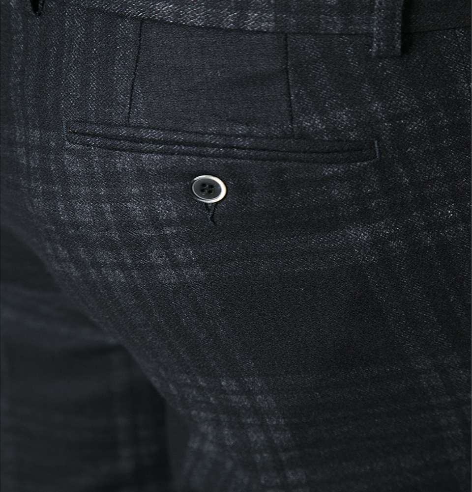 Double Breasted Tartan Suit