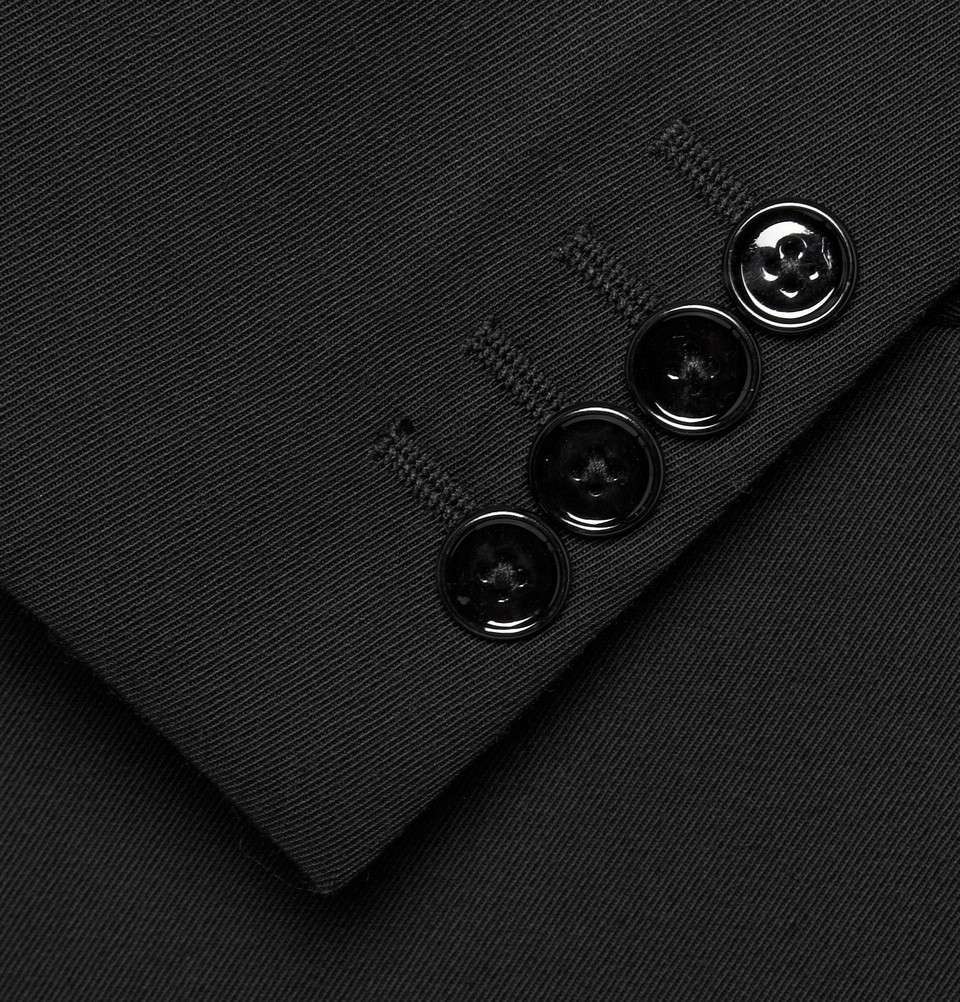 Black 3 Piece Wool-Blend Tuxedo