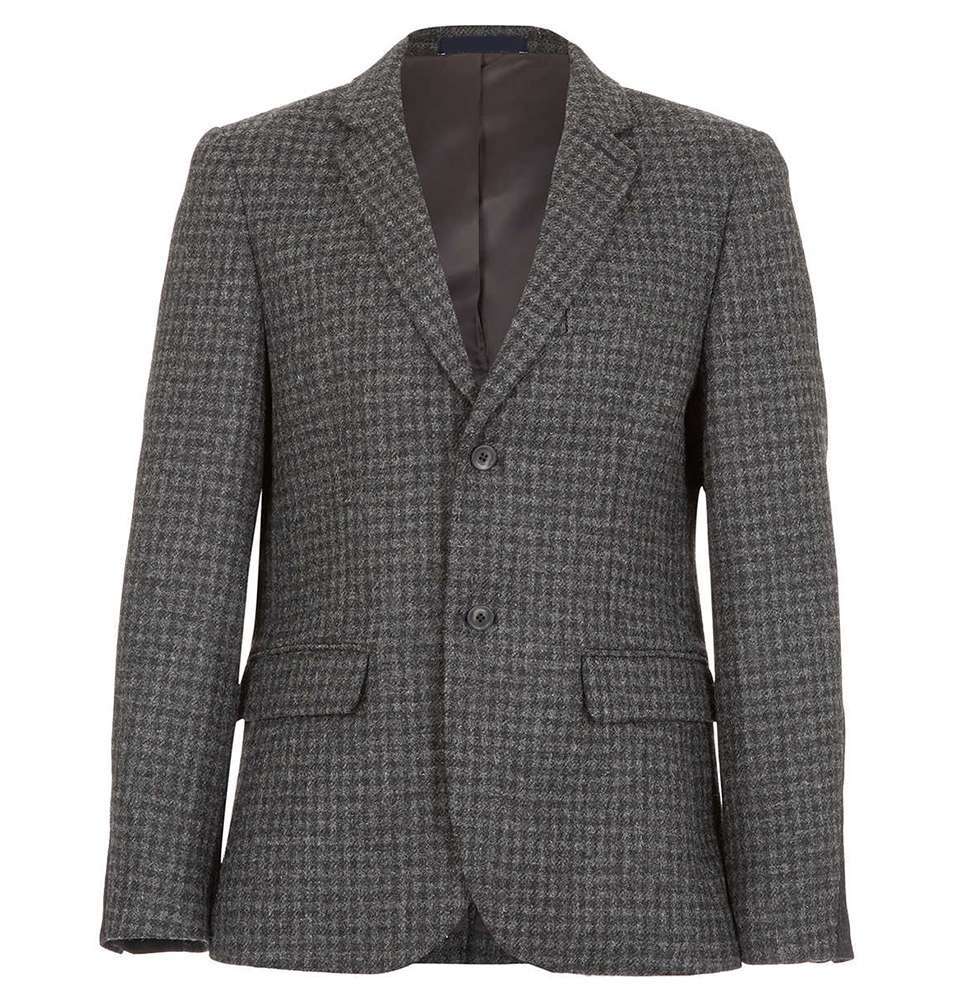 Charcoal Check Blazer
