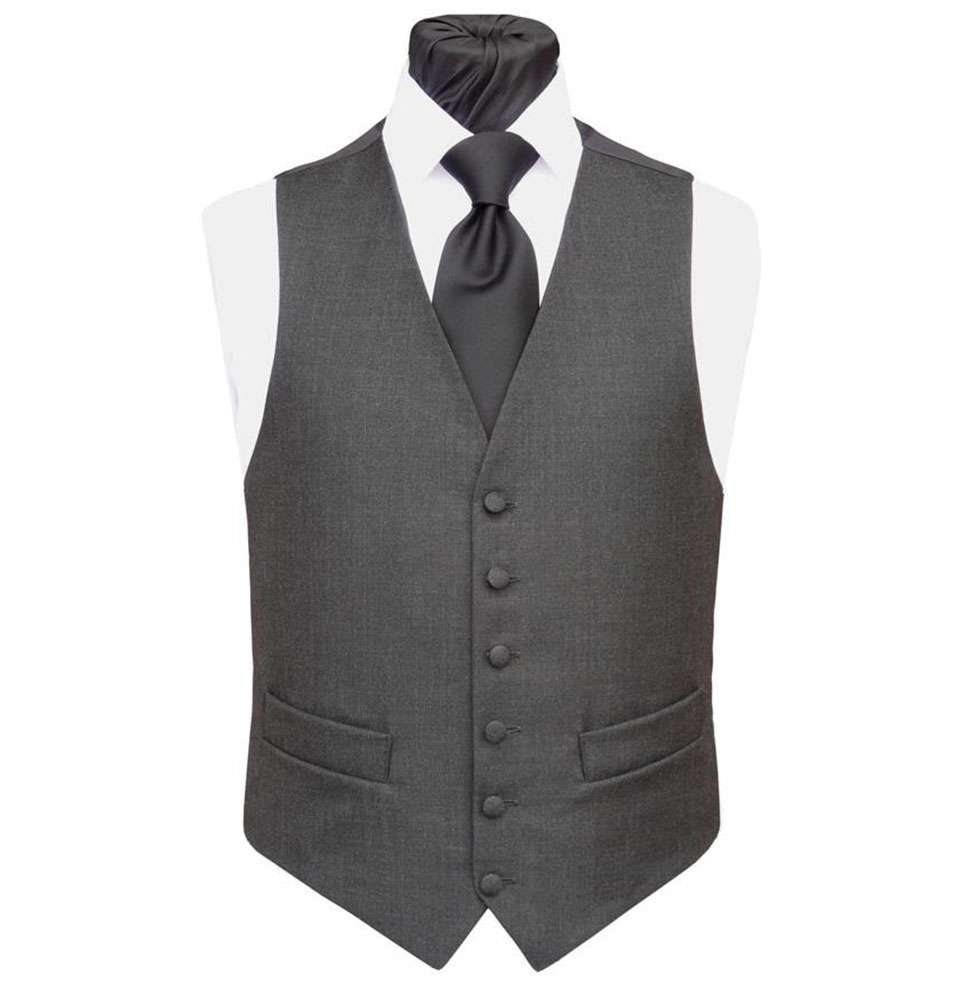 Charcoal Grey Waistcoat