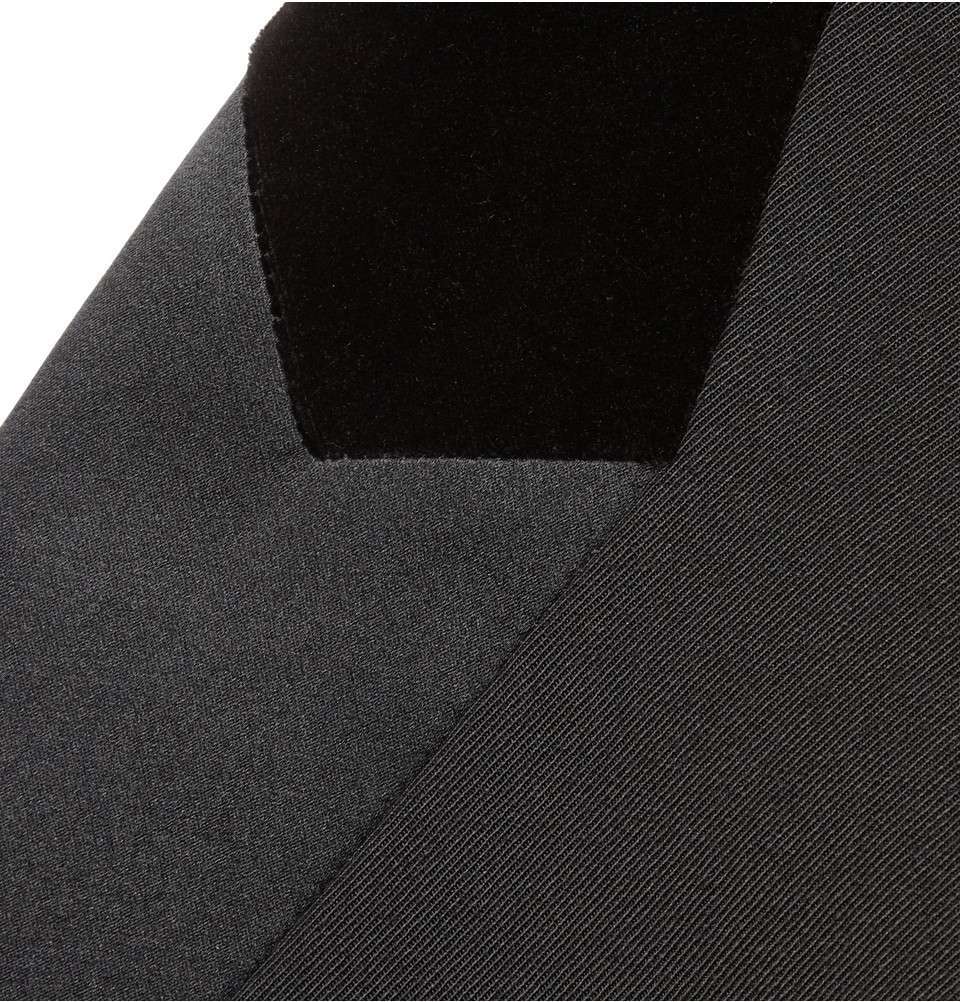 Black 3 Piece Wool-Blend Tuxedo