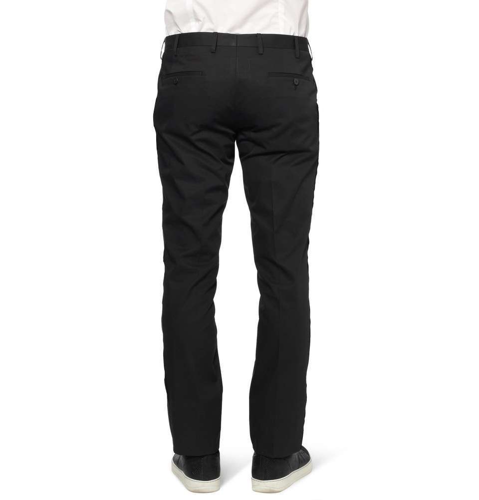 Slim-Fit Cotton Trouser