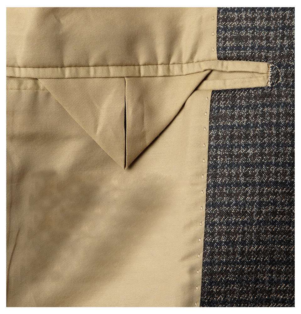 Drifter Slim-Fit Check Wool Suit