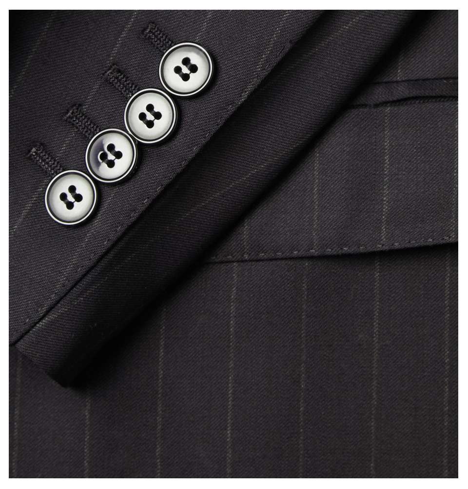 Sicilia Pinstripe Wool Suit