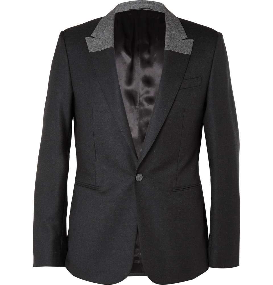 Tailored Tuxedo | Contrast-Lapel Wool Tuxedo