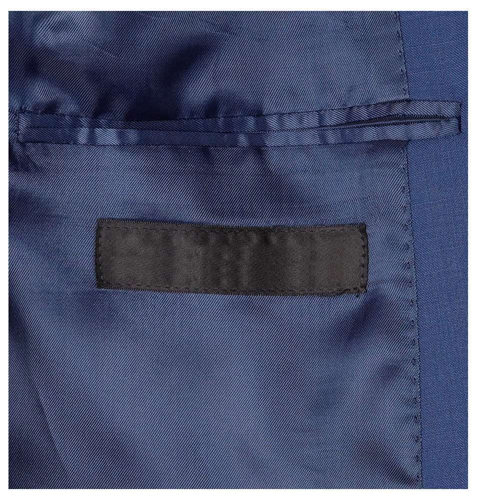 Blue Slim-Fit Wool and Mohair-Blend Jacket