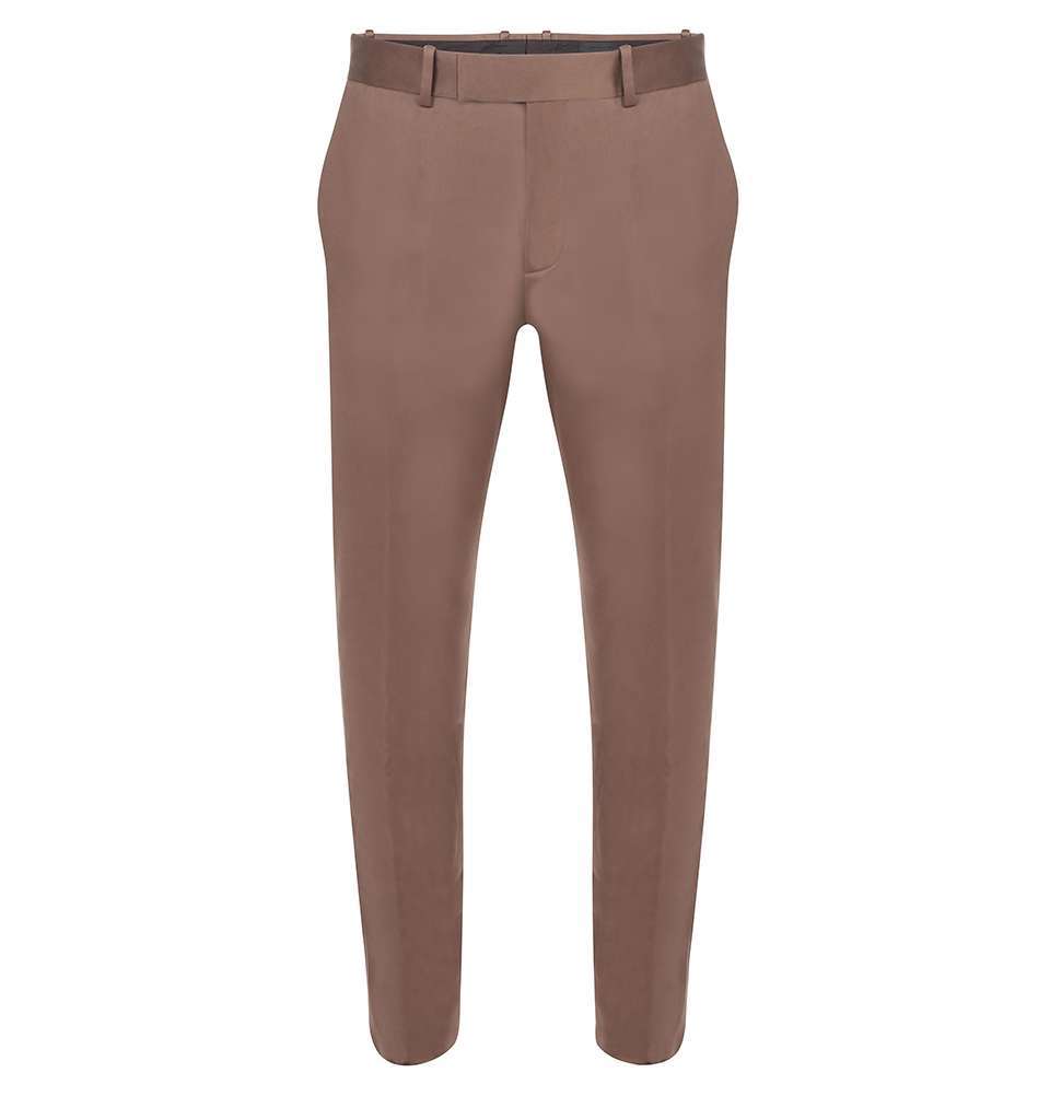 Biscuit Satin Trouser