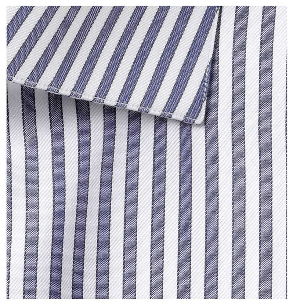 Blue Bengal Stripe Cotton Shirt