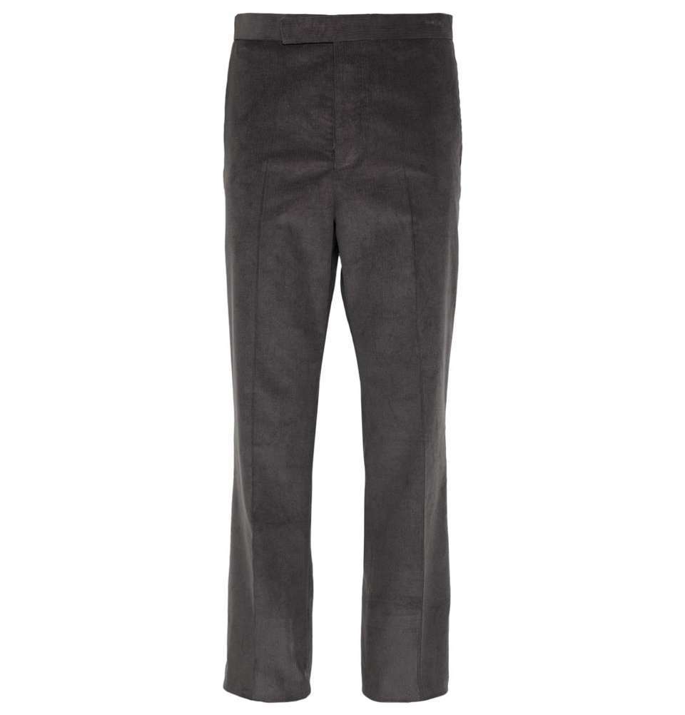Gray Corduroy Trouser