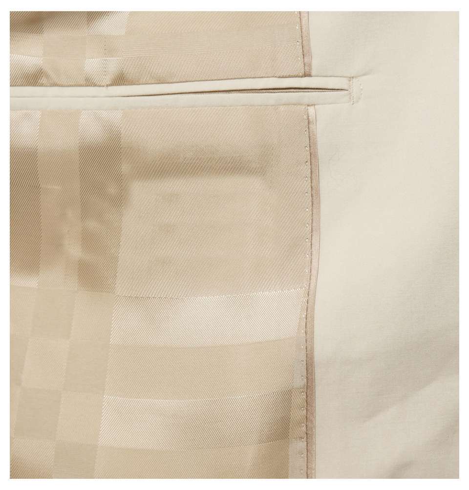 Stone Slim-Fit Cotton Suit