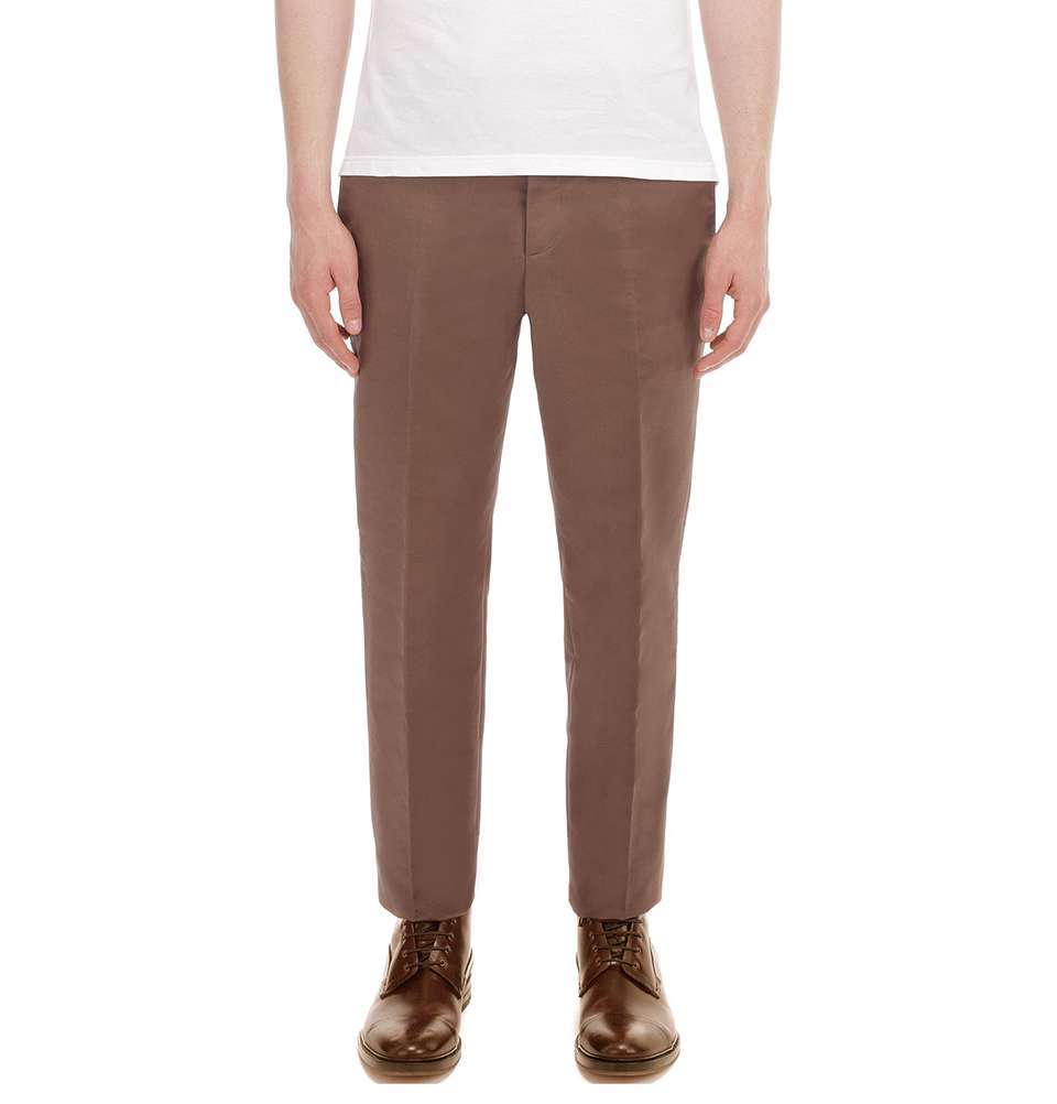 Biscuit Satin Trouser