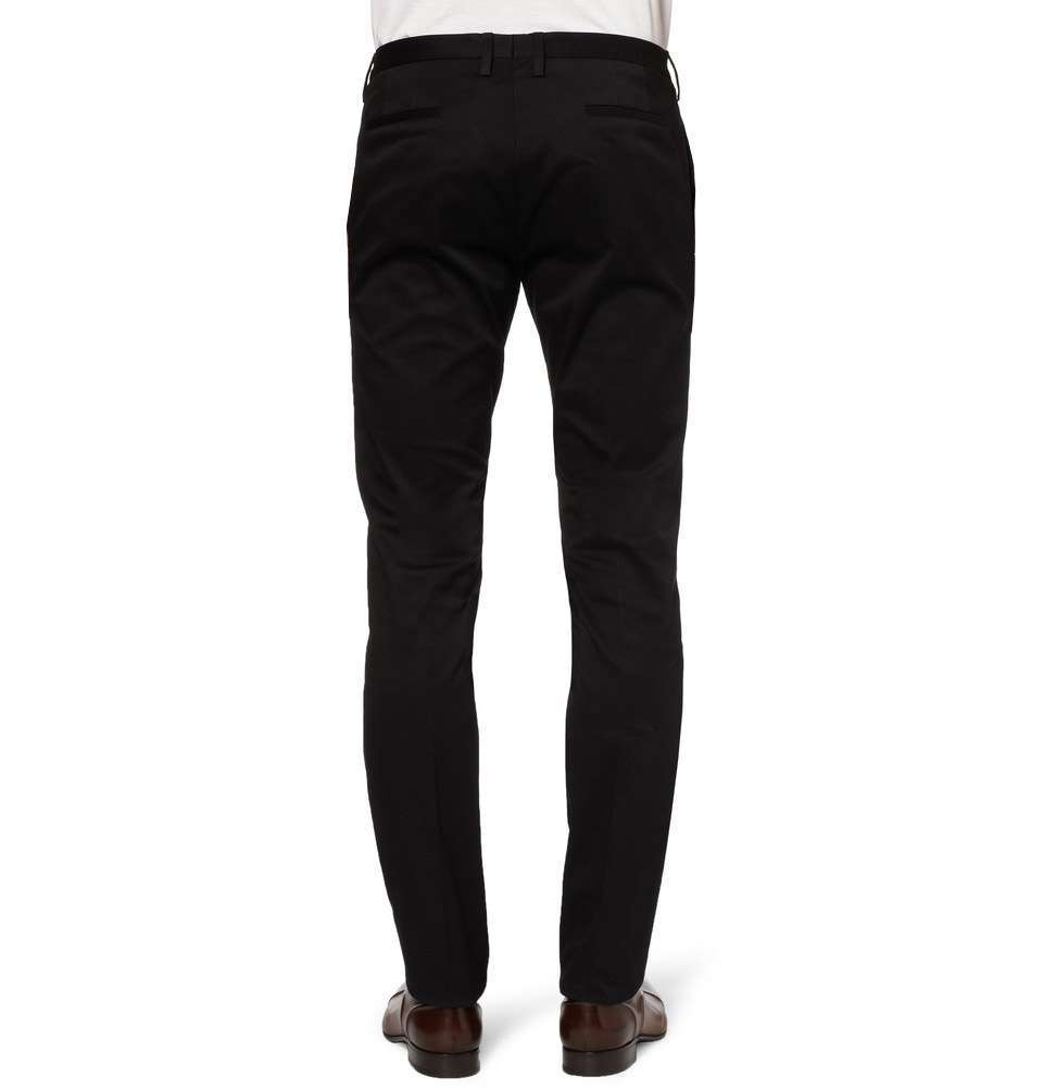 Slim-Fit Cotton-Blend Trouser