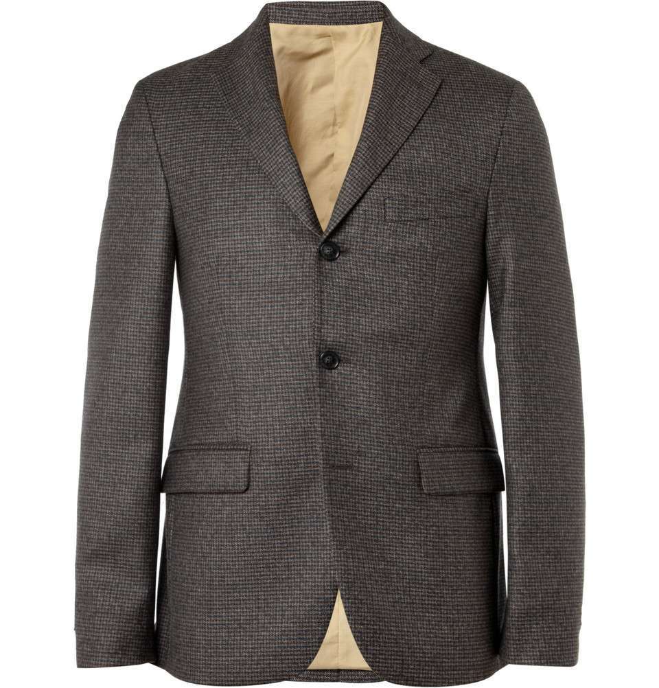 Drifter Slim-Fit Check Wool Suit