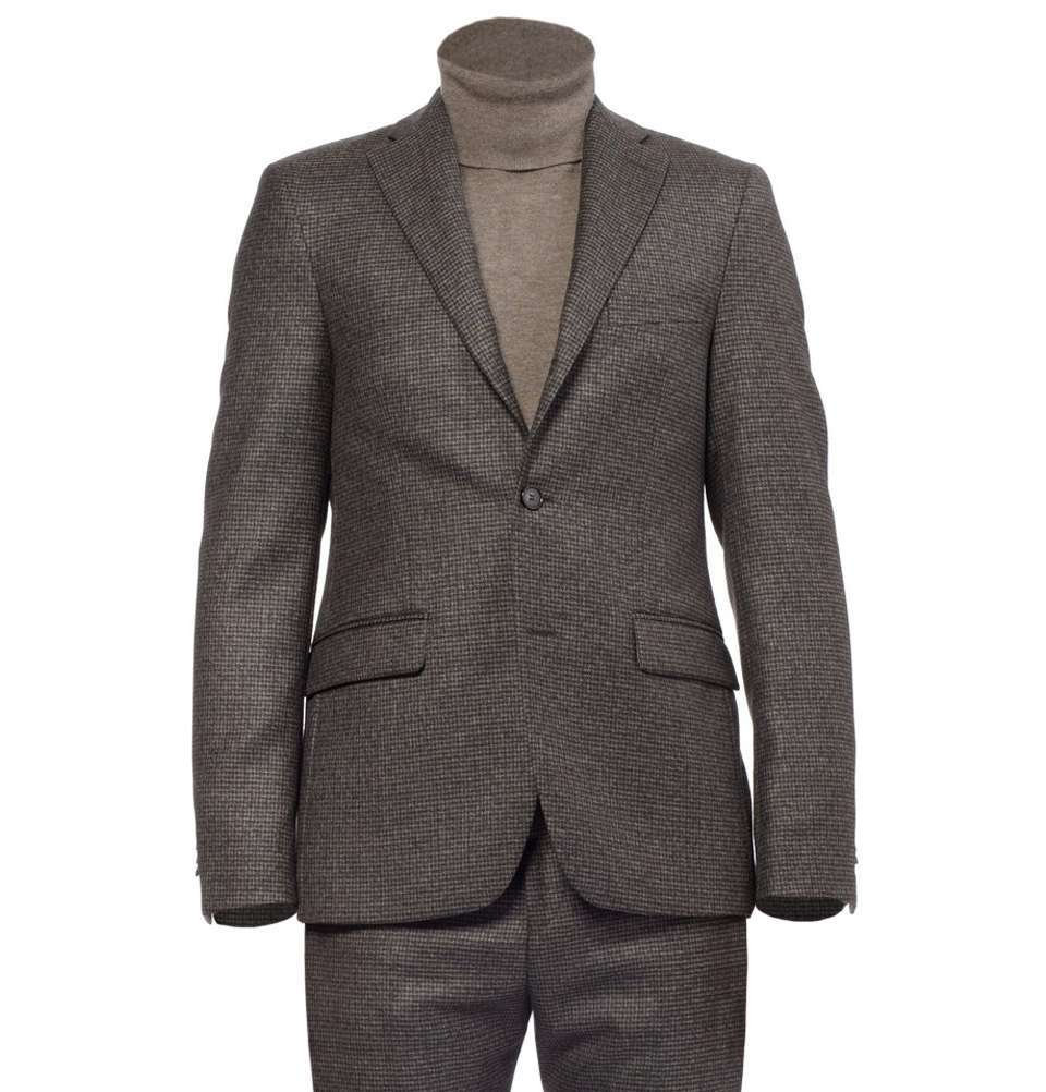 Drifter Slim-Fit Check Wool Suit
