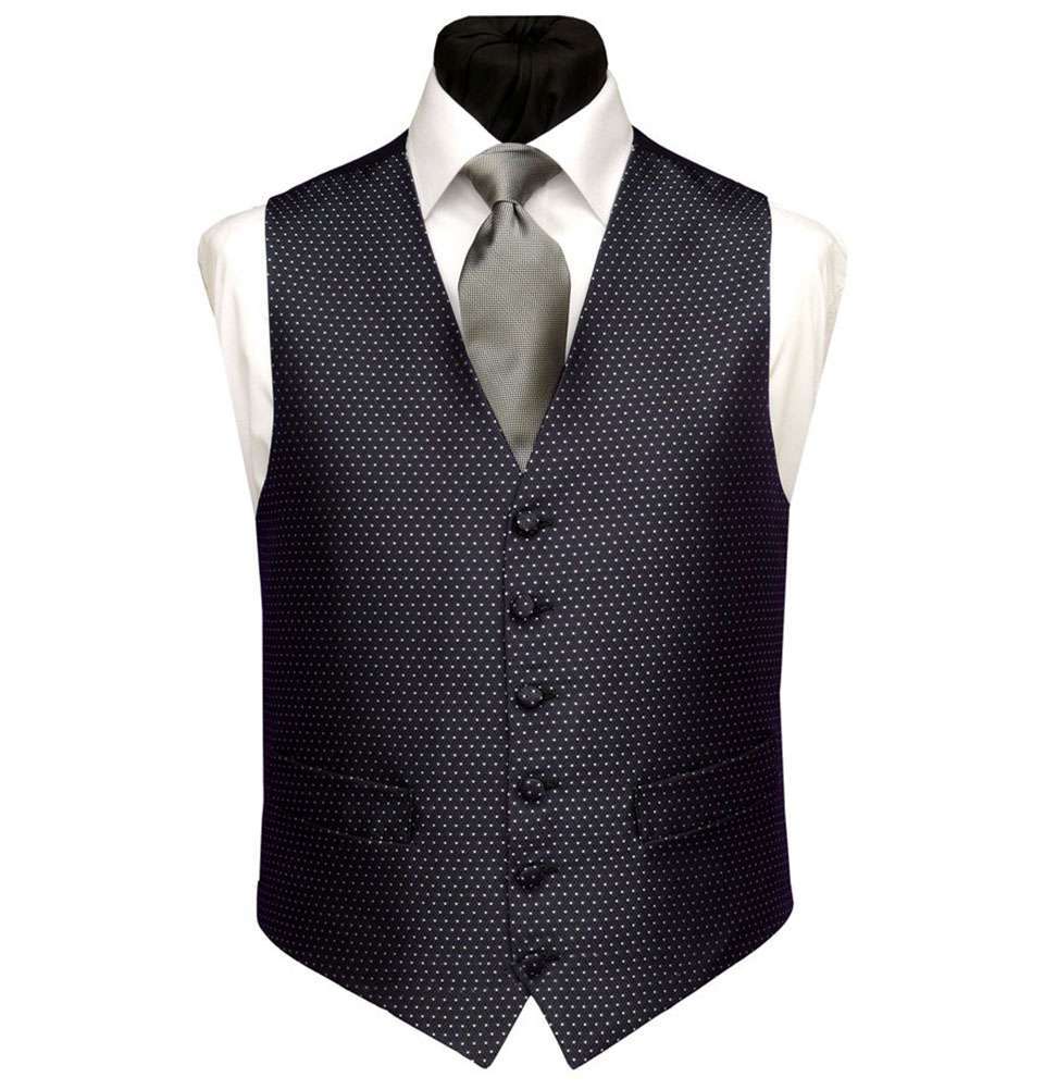 Grey Spot Waistcoat