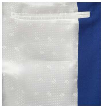 Blue Slim-Fit Wool Blend Suit