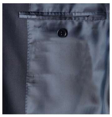 Navy Wool Travel Suit