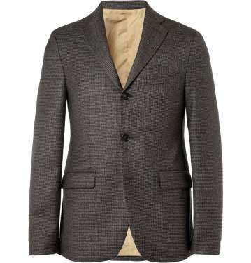 Drifter Slim-Fit Check Wool Suit