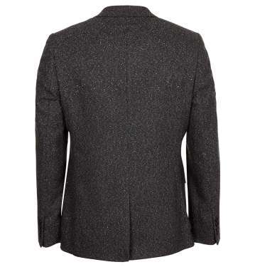 Letting Out A Suit Jacket | Black Fleck Jacket