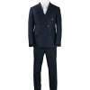 Double Breasted Pinstripe Suit