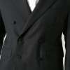 Double Breasted Black Suit