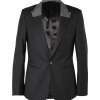 Contrast-Lapel Wool Tuxedo