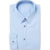 Blue Slim-Fit Cotton Shirt