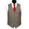 Check Wool Waistcoat