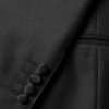 Black Slim-Fit Jacquard Wool Tuxedo