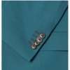 Teal Slim-Fit Wool Suit
