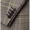 Grey Prince of Wales Check Wool Suit