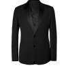 Black 3 Piece Wool-Blend Tuxedo