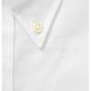 White Button-Down Cotton Oxford Shirt