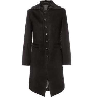 Slim-Fit Brushed Top Coat