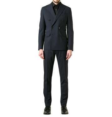 Double Breasted Six Button Suit