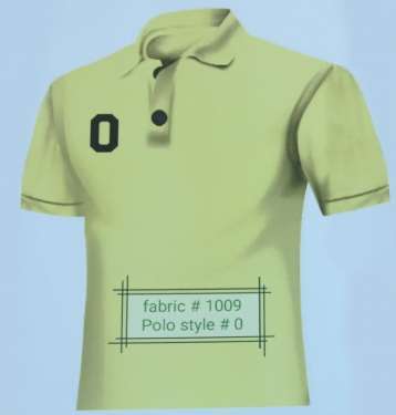 Fabric 1009 Polo Style 0