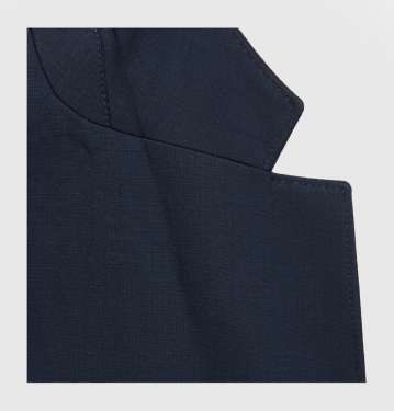 Slim Navy Wool Suit